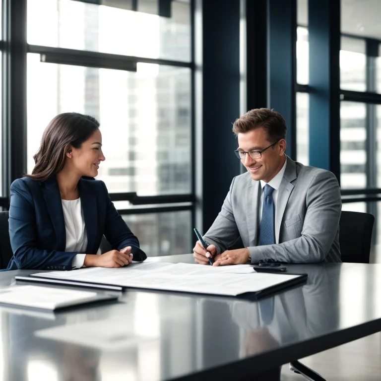 Founders receiving legal consultation